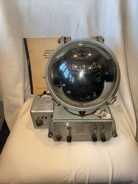 Mark-22 Sperry Antique Mark 22 Mod 1 Gyroscope Compass Marine System Naval Boat Mk