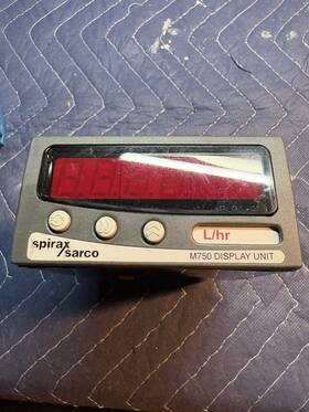 M750 Spirax Sarco Display Unit. Made In Uk