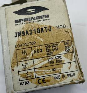 Jm9a310at-j Springer Controls / Jm9a310atj