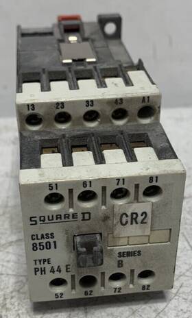 8501-ph40e Square D Control Contact Relay 600v 20 Amp