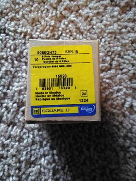 9080-gh73 Square D 8 Six Pole Jumpers