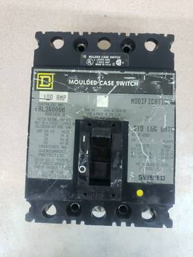 Fal36000m Square D 100a 600vac/250vdc See Pics