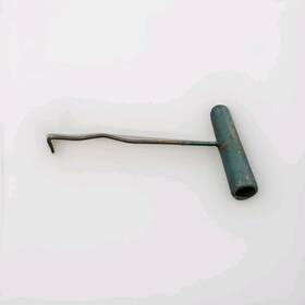 Stk-20001 Steck Manufacturing Co Inc 20001 Pull Rod With Formed Shank - 1 Used Vintage Green