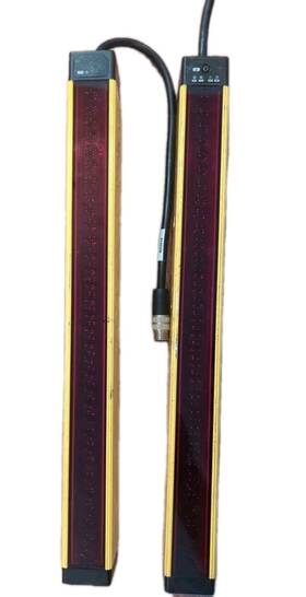 Ms46-30-350-q1-x Sti Omron 70157-1014 Safety Light Curtain Transmitter Receiver Set