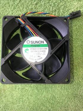 Mf80251v2-q010-s99 Sunon 1pc 8cm 12v 3.60w 4-wire Pwm Temperature Control Fan#xr