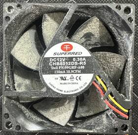Chb8012ds-r5 Superred 99grf-a00 - Dell Part Dc12v 0.15a For Cooling Fan