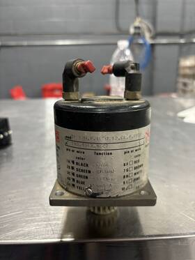 Tk120.f.1000.12.cl.8.ppdp Tekel Encoder Tk120f100012cl8ppdp Used