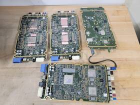 1525340-00-e Tesla Circuit Board Lot With Ubq01b0 And Intel Atom Sr339 Chips Etc See Pics