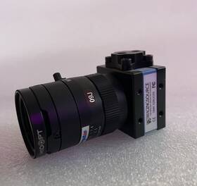22buc03 The Imaging Source Dmk Camera With Computar Lens Pl1648 Ir Illuminator Manfrotto Clamp