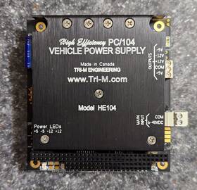 He104-v09 Tri-m He104 Pc/104 Power Supply 5vdc And 12vdc
