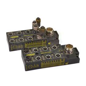 8mb12-5p3-cs19 Turck Lot Of 2 8 Port Multi Junction Box Signals Per
