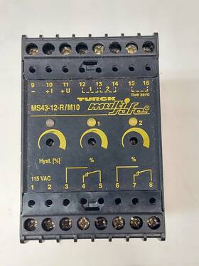 Ms43-12-r Turck Ms43-12-r/m10 Trip Point Control 115vac