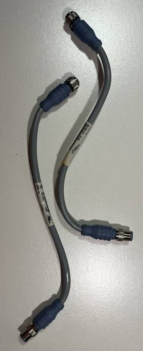 572-0.3m Turck U0320-02 2 Rsc Rkc Devicenet Cable M12 Femal To Male