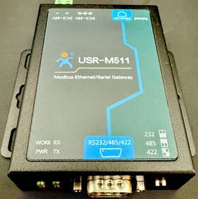 Usr-m511 Usr #f3 Modus Ethernet/serial Gateway In Great Condition With Accessories