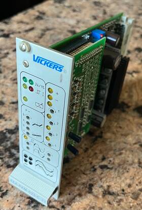 Vickers Eeapam523c32 Eea-pam-523-c-32 Amplifier Board
