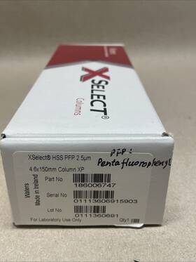 186006747 Waters Xselect Hss Pfp 2.5 M 4.6 X 150 Mm Column Xp