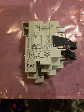 Rcl424024 Weidmuller Psx-35 Lot Of 3 Psx 35 Relay And Base. Please Read. Free Shipping