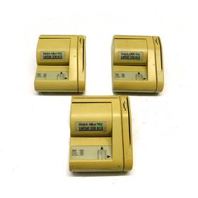 8300-4113 Welch Allyn Lot Of 3 Scanteam Micr Magnetic Check Readers Beige