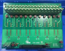 A6qh Wrc 1781 Pcb Mounting Board 6 Quad I/o / Fused Terminal Block Plc Backplane