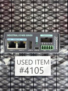 X-600m-1 Xytronix Research Controlbyweb X-600m Industrial I/o Web Server Ethernet Modbus Tcp Used 4105
