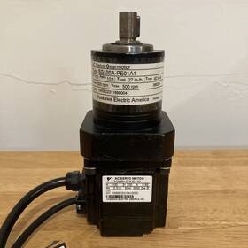 Sg10sa-pe01a1 Yaskawa Electric Ac Servo Gearmotor Used