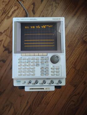 Dl-1200a Yokogawa Hot Sale. Working Dl 1200a 4-channel 100mhz Digital Oscilloscope