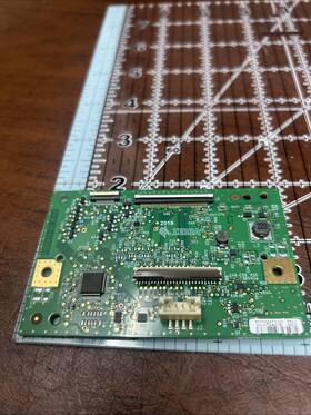P1102481-101 Zebra P1102471-01 Rev H 3-button Control Board With Led Strip For Zt411 Printer