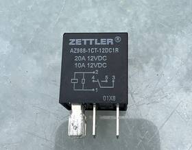 Az988-1ct-12dc1r Zettler 5 Pin Relay 1pc Tested With Warranty Oem