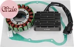 Ignition Magneto Ac Stator+voltage Rectifier+gasket For Suzuki Vl. Fixed Price $165.27.