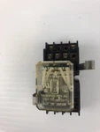 Matsushita Relay HC4-H-AC100V With Socket AP3144K. Fixed Price $20.00.