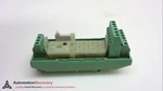 Phoenix Contact Um-hoz 462/1-1- 1-1-2-2/W120, Relay Socket, N.o. #242300. Fixed Price $66.00.