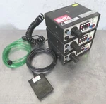 C196582 Lot 3 Efd 2000XL Fluid Epoxy Dispenser W/(1) Foot Switch Air Hose. Fixed Price $100.00.