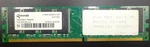 Qimonda (1X1GB) DDR1 HYS64D128320HU-5-B 400 CL3 PC3200U-30330-B0 #R555. Fixed Price $12.97.