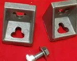 Bosch Rexroth 348 526 Aluminum Bracket Corner Mount Bolts 5W6. Fixed Price $6.99.