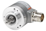 Kuebler 8.F5868.22AN.A222 Absolute; Synchro Flange; 10MM Shaft; Axial M12; 16BIT. Fixed Price $950.00.