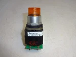 Allen-bradley 800T-PB16 Illuminated Pushbutton Light Amber 120V 46713-345-52. Fixed Price $18.54.