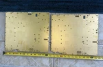 2 Xxl Large Gold Plated Telecom Rf Circuit Board Recovery High Yield. Fixed Price $65.00.