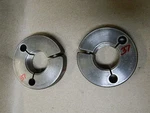 Ponam 1/8"-16UN-3A Thread Ring Gage Set 1.0844 Nogo 1.0807 Lot # 37. Fixed Price $175.00.