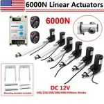 Dc 12V Linear Actuator 1320LBS W/ Remote Controller Electric Motor 6000N Lift Ig. Fixed Price $54.99.