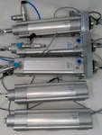 Lot Festo Pneumatic Guided Drive / Iso Cylinder Components 11917082 1461995 Etc. Fixed Price $399.99.