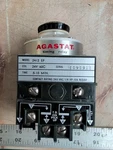 Agastat Timing Relay 2412EF Coil 24V 60C Time .5-10 New. Fixed Price $102.30.