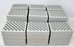 (lot Of 42) Applied Biosystems 96-WELL Base Racks. Fixed Price $39.98.