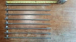 Caframo Mixer Shaft 18" Long 3/8" Diameter A722. Fixed Price $600.00.