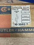 10-3563-5 Cutler Hammer Overload Relay Size A10 Nib. Fixed Price $375.00.