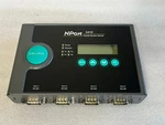 Moxa Nport 5410 4-PORT RS-232 Serial Device Server Lcd Revision 3.4.2. Fixed Price $150.00.