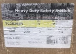 Houston Stock New Ge TC35364R Double Throw Safety Switch 200 Amp 600V Nema 3R. Fixed Price $3277.00.