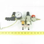 Smc AW20-F02 AFM20-F02 Pneumatic Air Filter Regulator W/VHS20-F02 Relief Valve. Fixed Price $68.24.