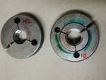 Ponam 7/8" UNC-2A Thread Ring Gage Set .8009 Nogo .7946 Lot # 42. Fixed Price $165.00.