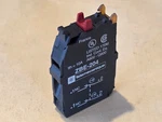Genuine Schneider Telemecanique ZBE-204, N/c Contact Block (nos). Fixed Price $15.00.