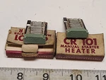 General Electric CR123-H2.91A Manual Starter Heater Elements New (lot Of 2) Nos. Fixed Price $18.37.